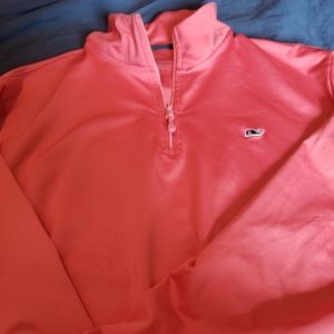 Coral men's pullover. Like new